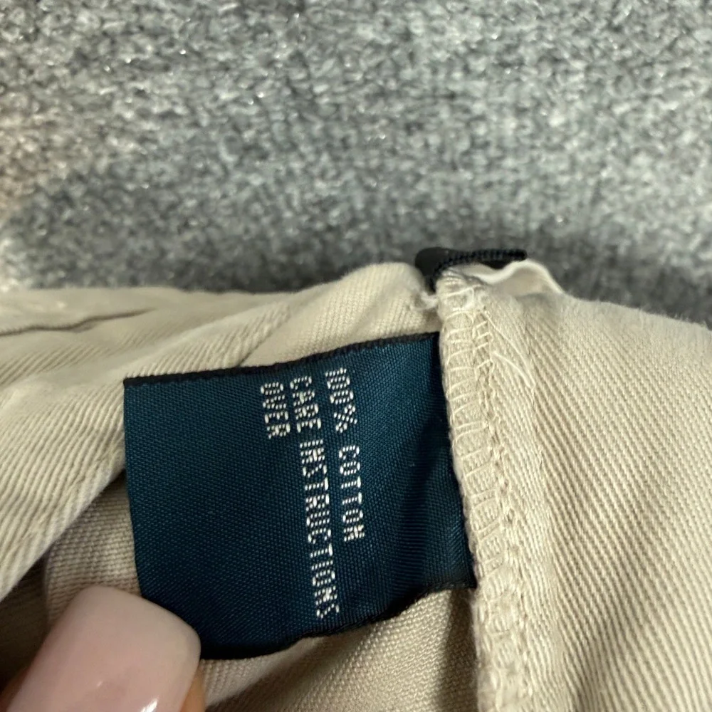 Polo‎ Ralph Lauren Prospect Shorts Mens 33 Tan Khaki Cotton Chino Classic Y2K